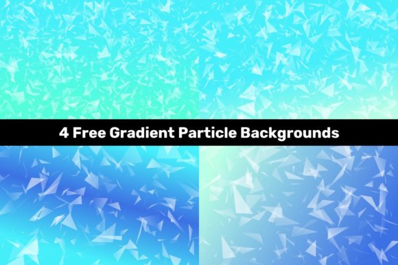 4 Free Gradient Particle Backgrounds to Elevate Your Design