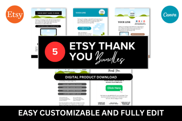 Elevate Your Etsy Shop with a Professional Thank You Page