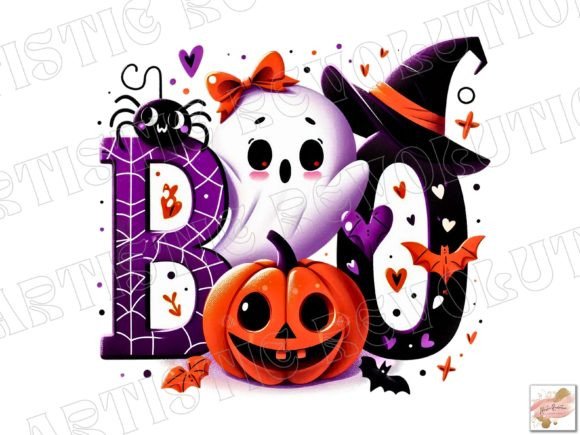 Halloween Boo Cute Ghost Pumpkin Png: Your Go-To Asset for Spooky-Cute Designs