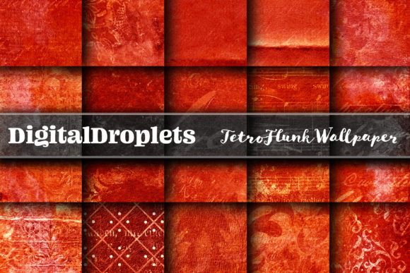 TetroFlunk Wallpaper Vol. 1: Grunge Textures for Modern Design