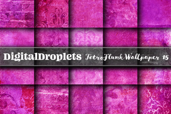 TetroFlunk Wallpaper Vol.15: Grungy Texture for Modern Design