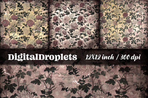 Timeless Charm for Your Projects: Vintage Florals Vol.5